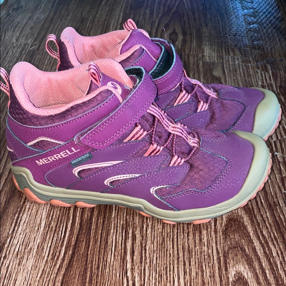 Merrell Kids Shoes in Purple and Pink